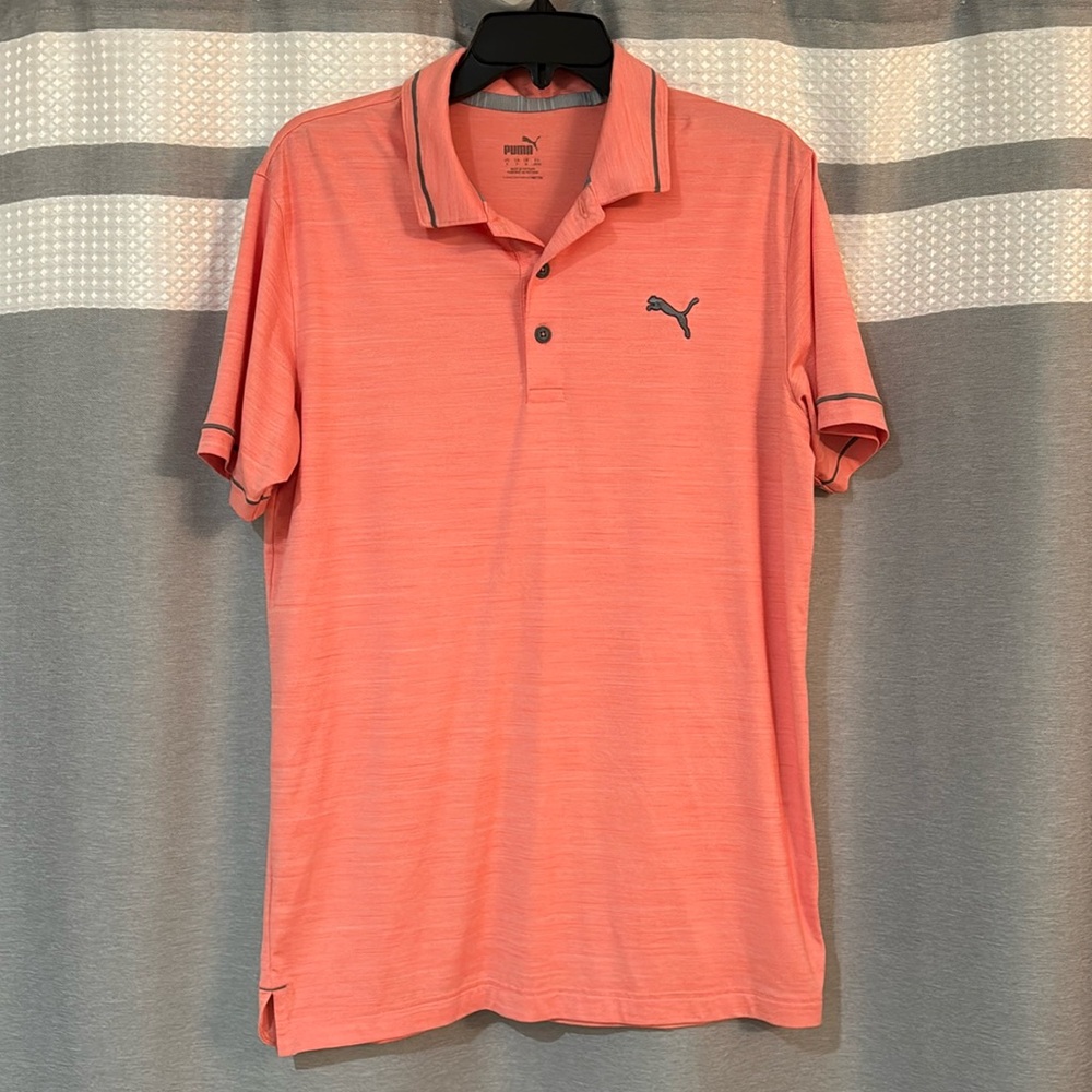 Puma Men’s Small Short Sleeve Golf Shirt Excellent Condition